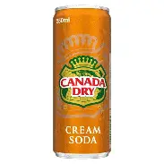 CANADA DRY CREAM SODA