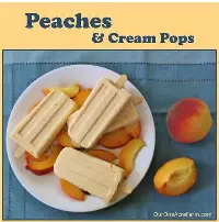 POPS ICE CREAM PEACH