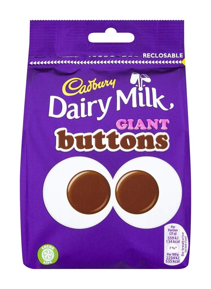 CADBURY DAIRY MILK BUTTONS