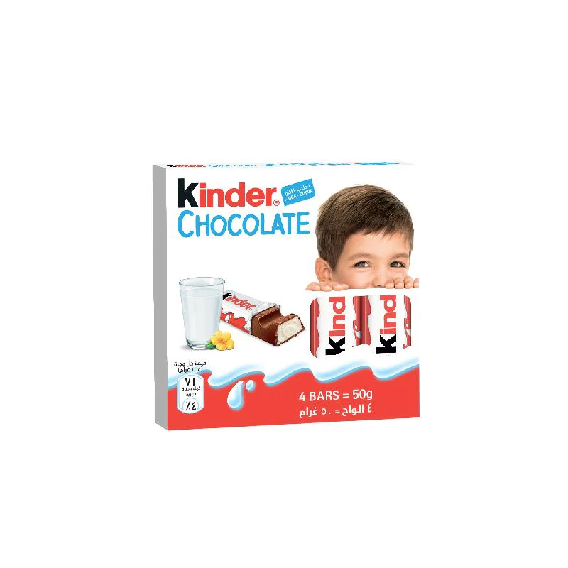 KINDER CHOCOLATE 4 BARS