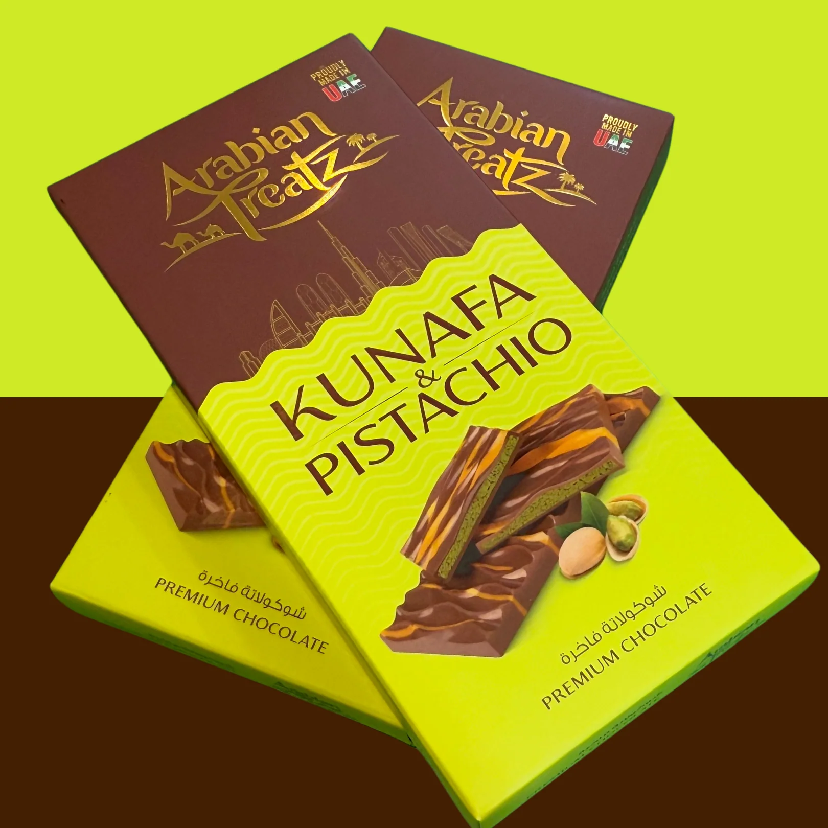 PREMIUM CHOCO PISTACHIO KUNAFA