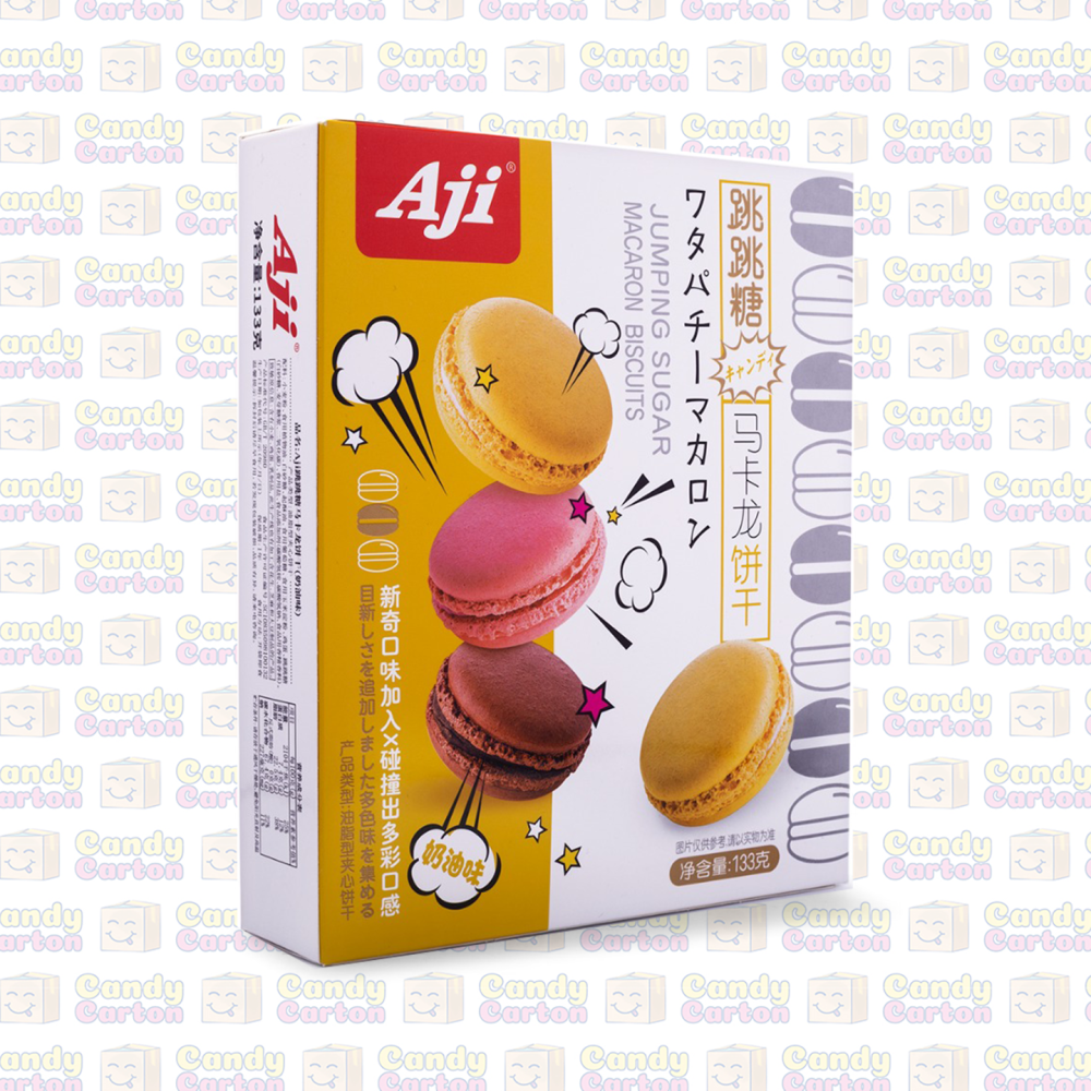 AJI CREAM JUMPING SUGAR MACRON BISCUITS
