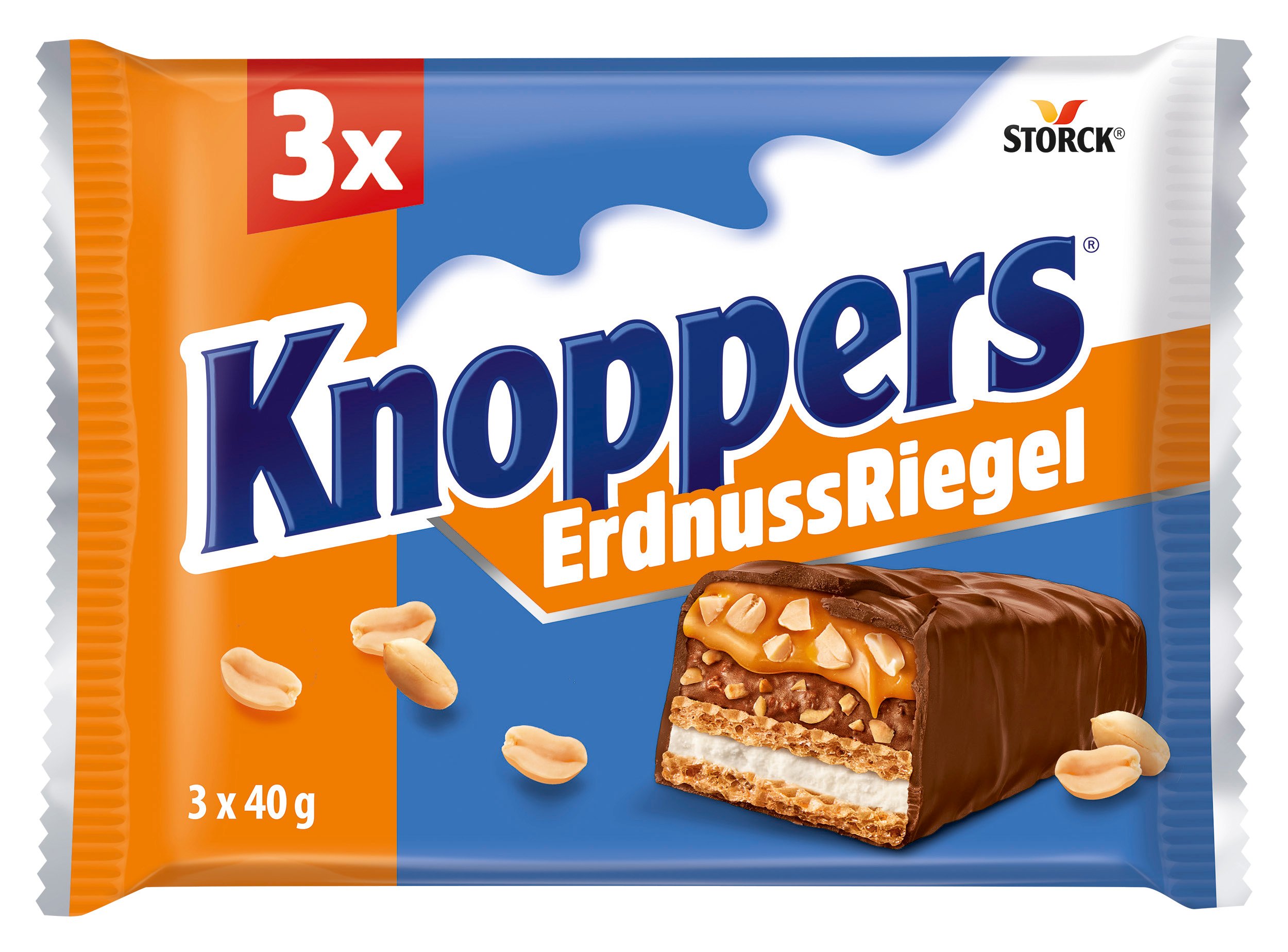 KNOPPERS ERDNUSSRIEGEL