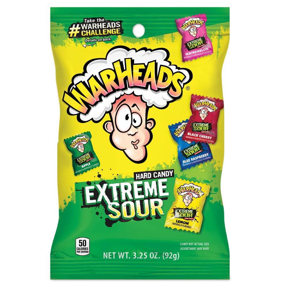 WARHEADS EXTREME SOUR HARD CANDY